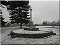 The war memorial in Woolwich New Cemetery