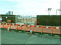 TQ2082 : HS2 Victoria Road Crossover Box works, Chase Road by David Hawgood
