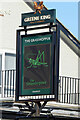 The Grasshopper pub, Tilgate, Crawley - inn sign