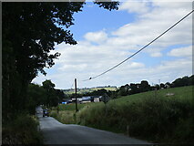 W4671 : Lane near Lee Valley Farm by Jonathan Thacker