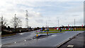 Roundabout at the junction of York Road (A59) and Swallowtail Way, Knaresborough