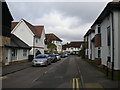 Road leading to Ralph Swingler Place, Letchworth