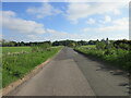 Minor road north-east of Letham