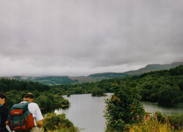 View SSW along Llyn Elsi Reservoir