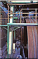 SE0446 : Waterloo Mills, Silsden - steam engine, high pressure side by Chris Allen