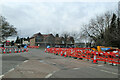 Cherry Hinton: roadworks at the crossroads