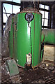 SE0446 : Waterloo Mills, Silsden - steam engine, low pressure cylinder by Chris Allen