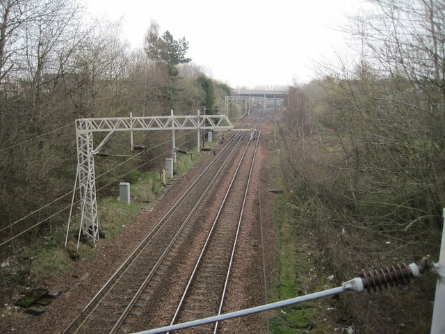 Uddingston 1st railway station (site), Lanarkshire