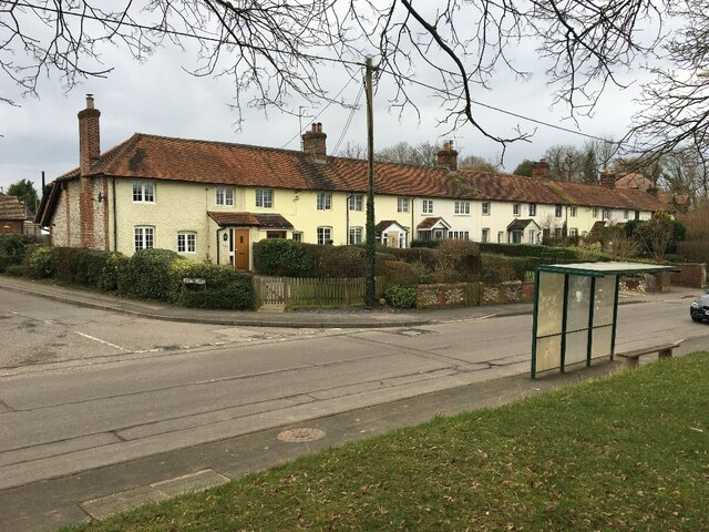 Railway cottages on Hill Road
