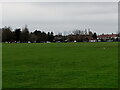 View of Canary Wharf from Clayhall Park