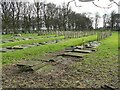 SE3130 : Hunslet cemetery - headstones in the western cemetery by Stephen Craven