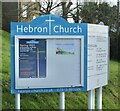 Church noticeboard