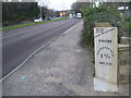 Modern Waymarker, at the entrance to 392 Bradford Road, Huddersfield