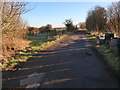 Trackbed of the old Hamilton to Strathaven railway line near Quarter