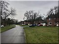 Residential road close to Danesfield School