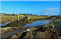 Preparatory work at Tunnoch Farm building site