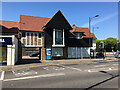 New building & telephone box in Prittlewell, Southend on Sea