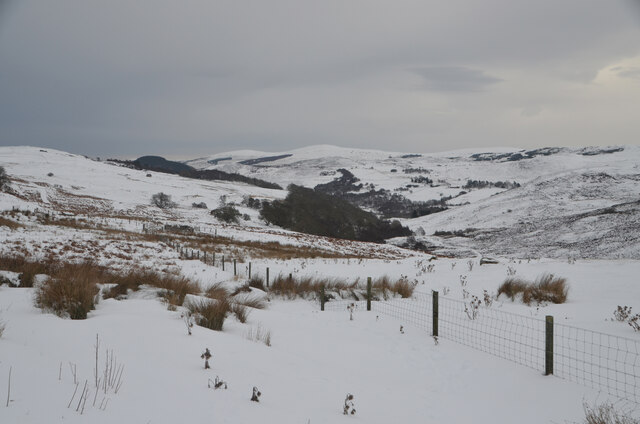 Snow at Lettie, Sutherland