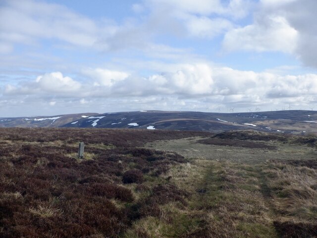 Turning circle on the north top of Crib Law