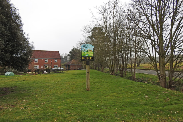 Lackford village sign