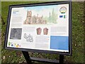 Sign at Leominster Priory