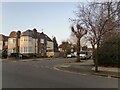 Mill Way at the junction of Newcombe Park