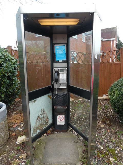 Close up view of former KX300 Telephone Kiosk at Terriers