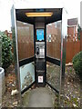 SU8794 : Close up view of KX300 Telephone Kiosk at Terriers by David Hillas