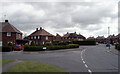 Junctions of The Briars and Meadow Road with Stockwell Drive, Knaresborough