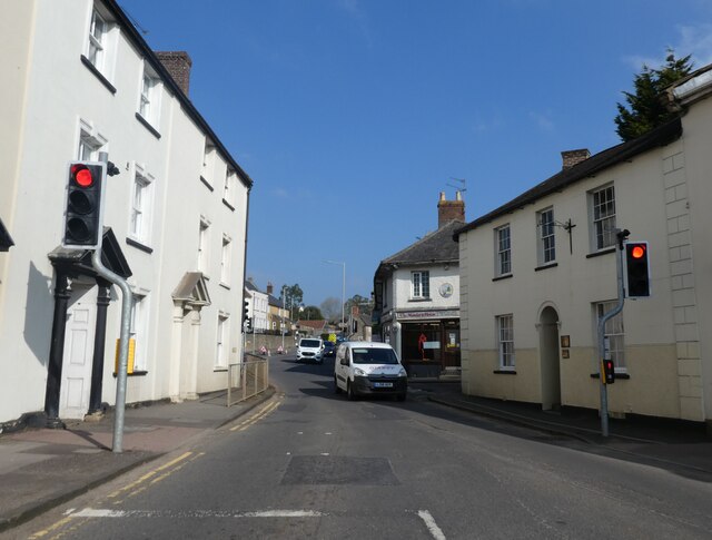 Central crossroads, Sherborne