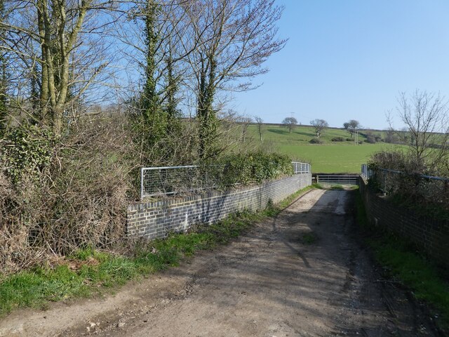 Farm access railway bridge
