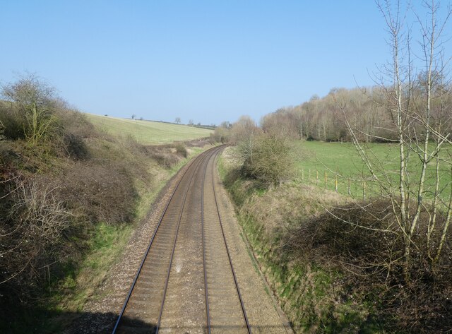 Railway line to Salisbury