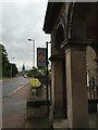 View toward Forres High Street from outside St John