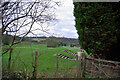 A glimpse of a golf course from Tinker Pot Lane