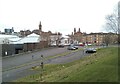 NS5666 : Car park, West of Scotland Ambulatory Care Hospital by Richard Sutcliffe