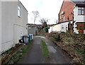 Alley off Carlinghow Lane, Batley