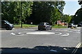 TQ3937 : Mini-roundabout, Lewes Rd by N Chadwick