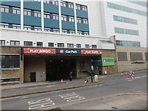 SE1632 : Buzz Bingo Car Park Entrance, Nelson Street, Bradford by Stephen Armstrong