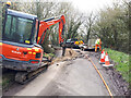 Cable laying in Kington Lane