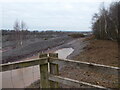 Glimpse into part of Haughmond Hill quarry