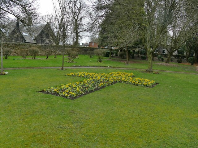 Flower cross,  Rawdon Crematorium