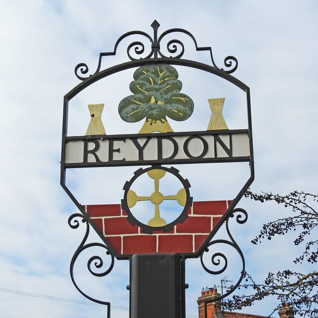Reydon village sign