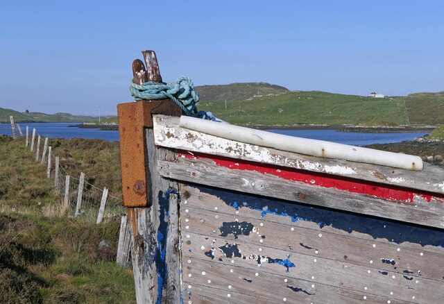 Boat by Loch Eireasort, Isle of Lewis