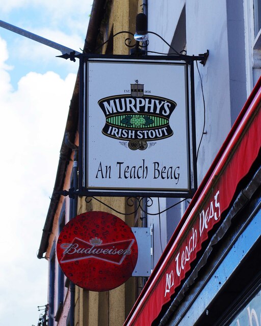 An Teach Beag (2) - signs, Connolly Street, Midleton, Co. Cork