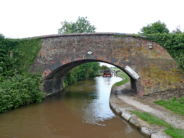 Whittington Bridge north-west of Atherstone in Warwickshire