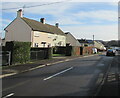 SE along Caestory Crescent, Raglan, Monmouthshire