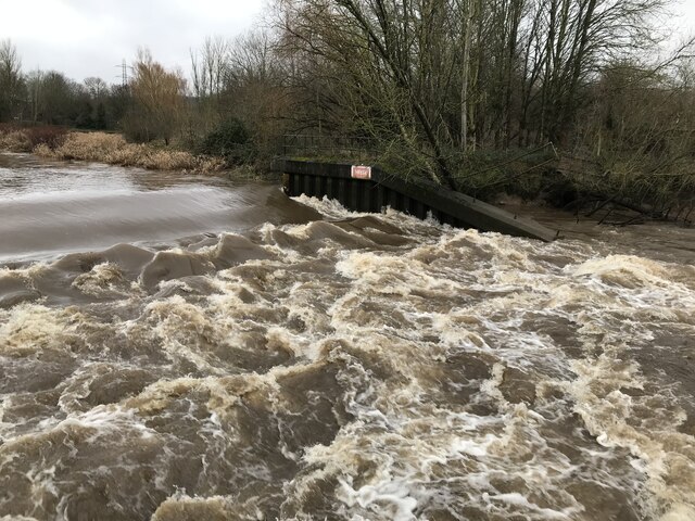 Weir on the River Derwent