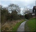 Path near Byland Avenue