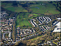 Milngavie from the air