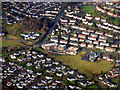 Milngavie from the air